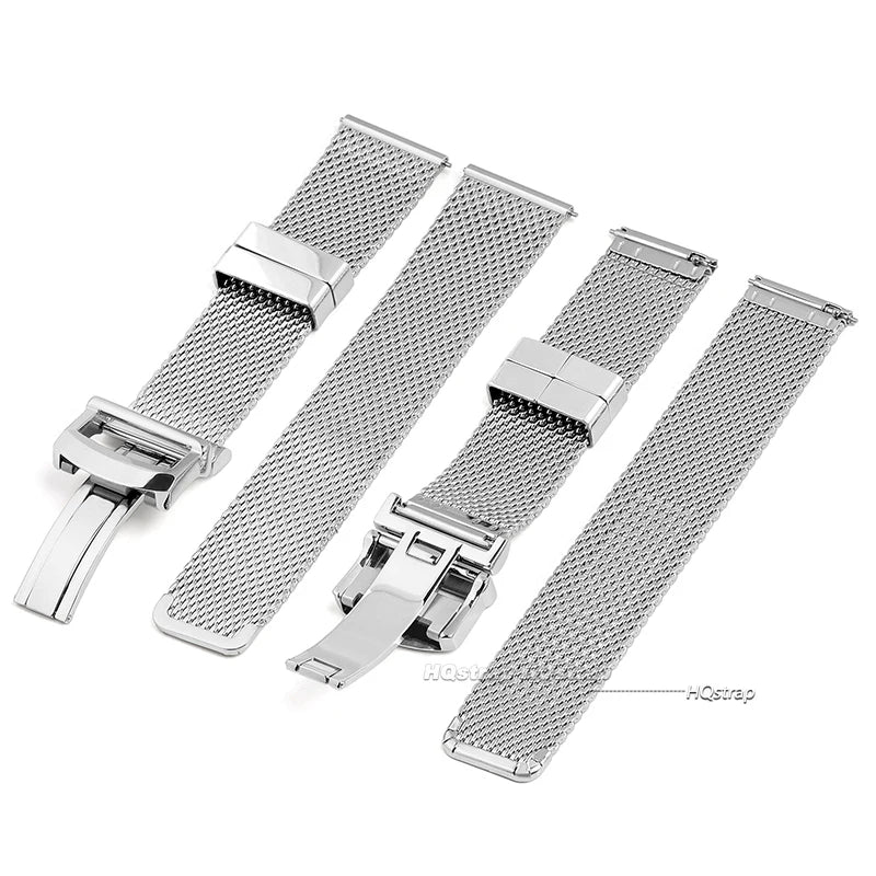 CowLost | bracelets-product_id-milanese-mesh-stainless-steel-watchband-for-iwc-pilot-omega-seamaster-20mm-22mm-folding-clasp |8