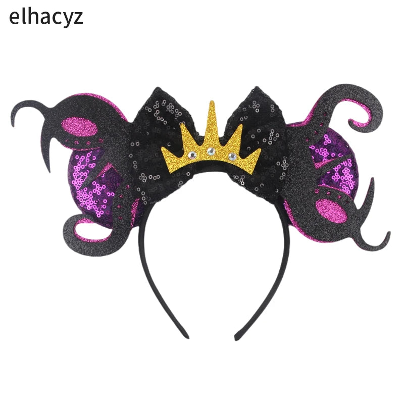 CowLost | disney-maleficent-headbands-kids-cosplay-horns-of-witch |25