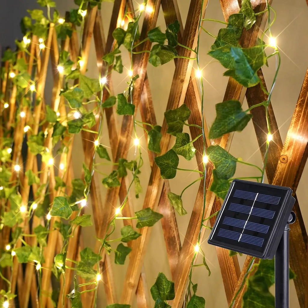 CowLost | product_id-ieeyeey-solar-led-waterproof-ivy-vine-string-lights-with-8-modes-for-outdoor-garden-wedding-christmas |7