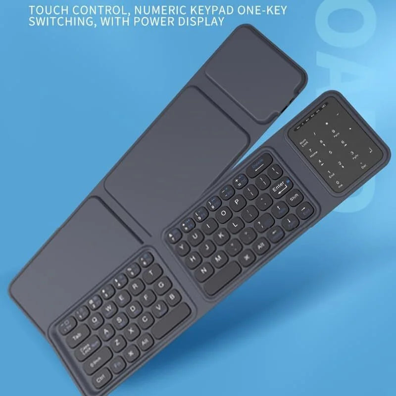 CowLost | product_id-jomaa-tri-fold-bluetooth-keyboard-with-pu-leather-cover-3-device-wireless-connection-for-tablet-phone-laptop |8
