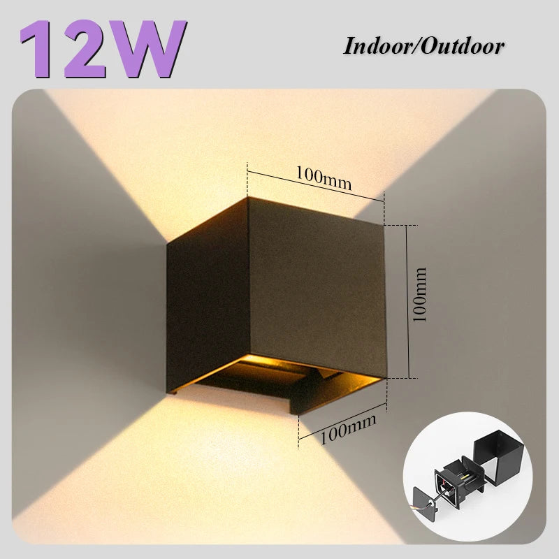 CowLost | seasonal-holiday-decorations-chenben-led-wall-lamp-ip65-waterproof-indoor-outdoor-lighting-6w-12w |38