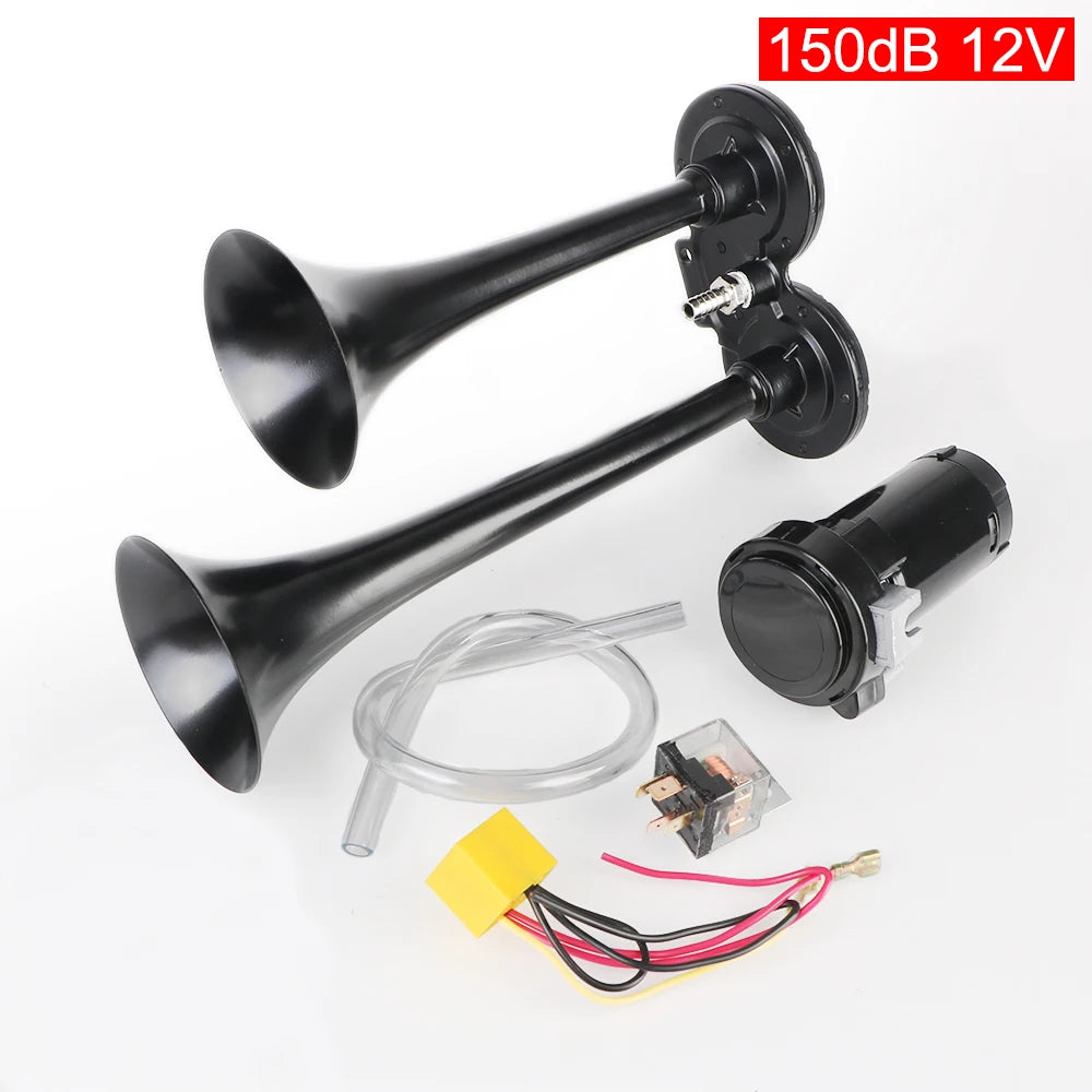 CowLost | product_id-12v-80a-universal-electric-horn-with-dual-trumpets-air-compressor-150db-for-motorcycle-boat-truck |1
