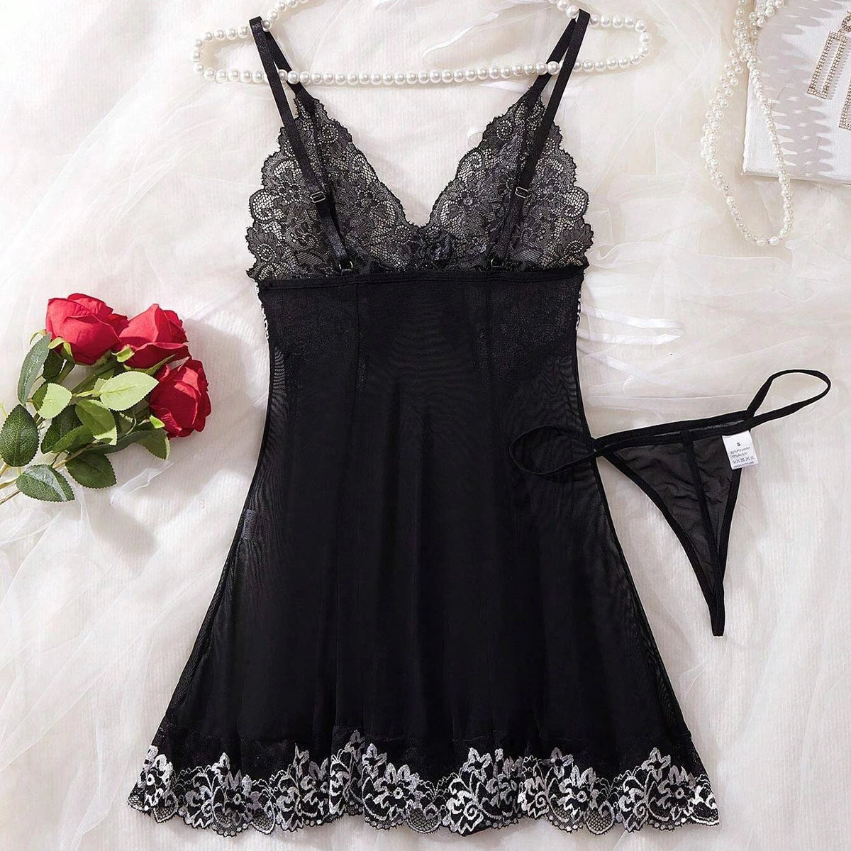 CowLost | transparent-black-sexy-lingerie-women-underwear |3