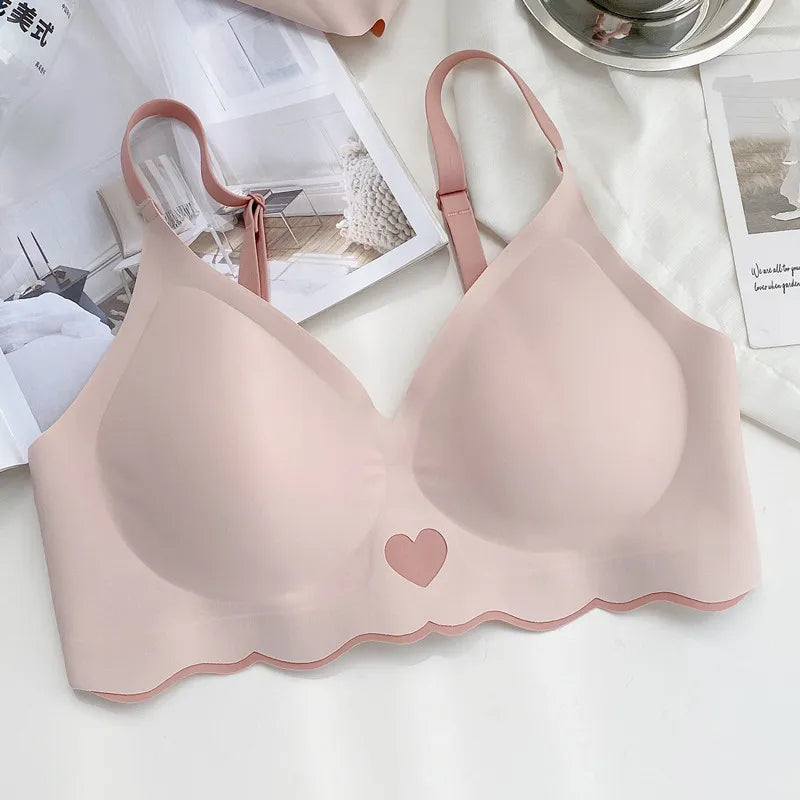 CowLost | product_id-seamless-v-neck-push-up-wire-free-padded-bra-for-women-s-xl |12