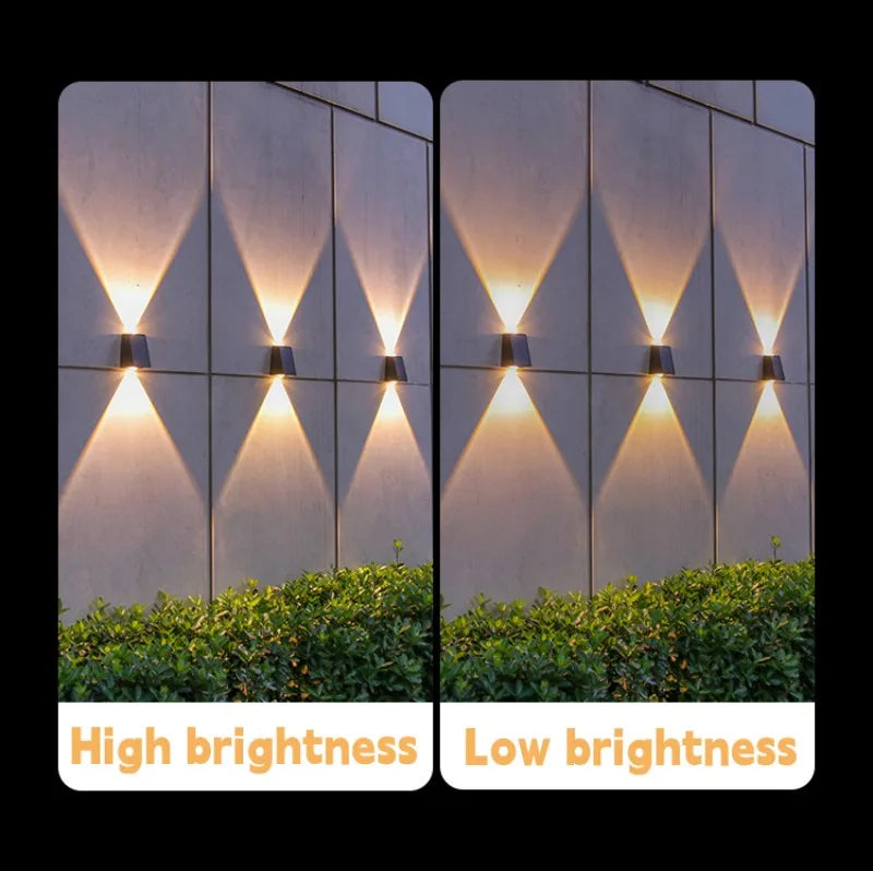 CowLost | product_id-2-led-solar-waterproof-outdoor-wall-lamps-up-down-lighting-for-garden-balcony-street-villa |17