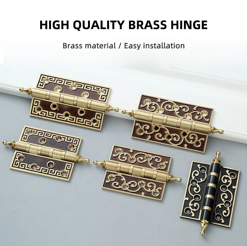 CowLost | kedlo-european-classic-luxury-door-brass-6-5-inch-adjustable-hinge |7