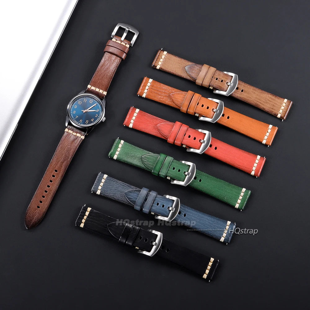 CowLost | product_id-leather-watch-strap-for-rolex-galaxy-18-24mm-with-silver-pin-buckle |2