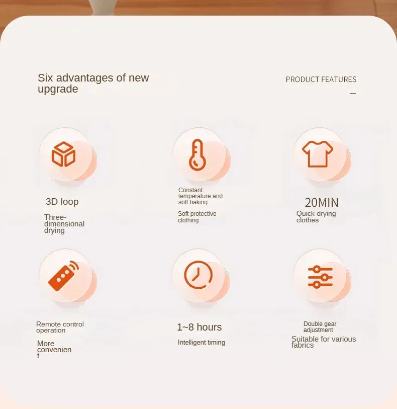 CowLost | product_id-homefish-multifunctional-electric-clothes-dryer-cabinet-with-warm-air-timer-and-remote-control |19