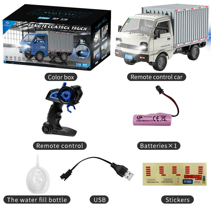 CowLost | fencing-barriers-kf21-1-16-remote-control-drift-and-climbing-truck-with-led-lights |32