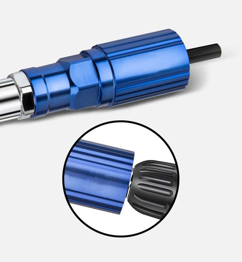 CowLost | electric-rivet-gun-adapter-2-4mm-4-8mm-rivet-nut-gun-drill-adapter-cordless-riveting-tool-insert-nut-pull-rivet-tool |11