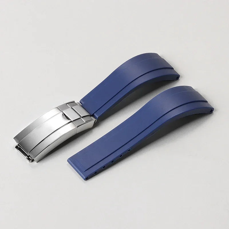 CowLost | bracelets-product_id-20mm-silicone-waterproof-replacement-strap-for-rolex-watch-unisex-rubber-band |30