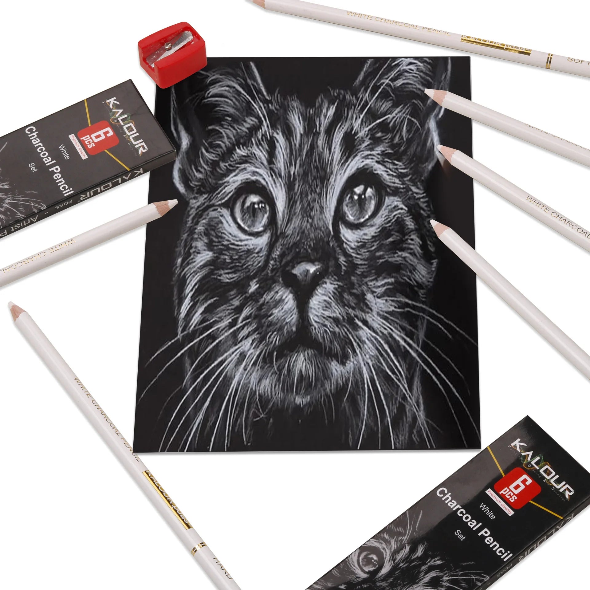 CowLost | charcoal-pencils-product_id-kalour-6-12-carbon-and-white-charcoal-highlight-pencils-for-art-drawing |8