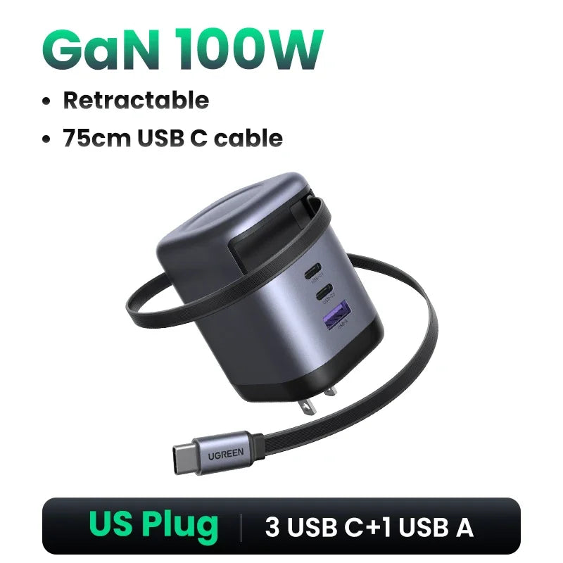 CowLost | ugreen-100w-gan-charger-with-retractable-usb-c-cable-ufcs-pps-pd-fast-charger |19