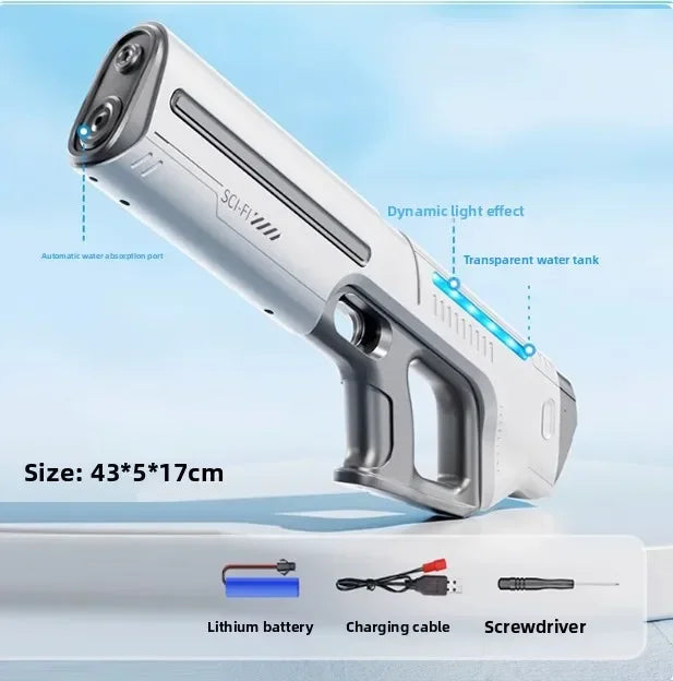 CowLost | product_id-childrens-large-capacity-fully-automatic-electric-water-gun-toy-for-outdoor-summer-fun |15