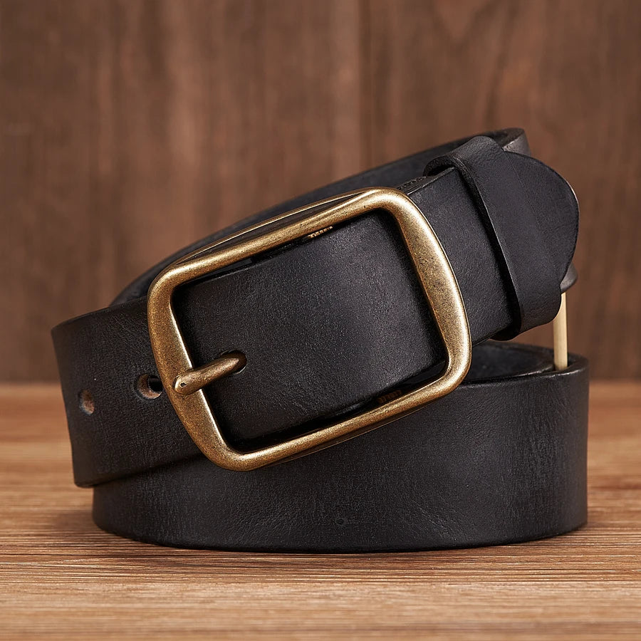 CowLost | thick-cowhide-copper-pin-buckle-real-genuine-leather-belt-for-jeans |15