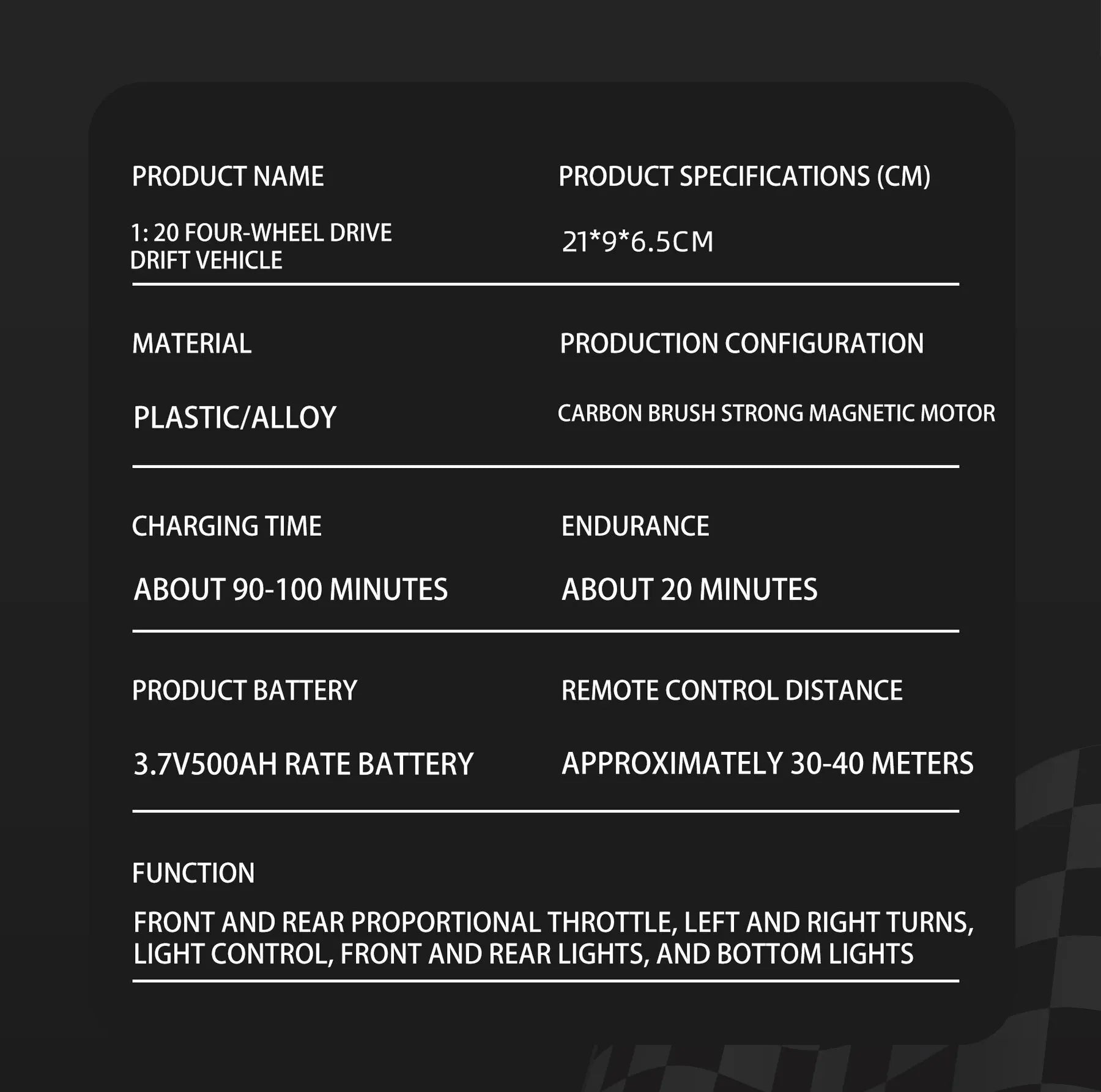 CowLost | fencing-barriers-dodge-hellcat-1-16-4wd-high-speed-remote-control-drift-car |37