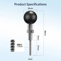 CowLost | product_id-fanaue-car-a-pillar-m6-screw-ball-head-base-with-25mm-extension-rod-non-slip-mobile-phone-holder-accessory |6
