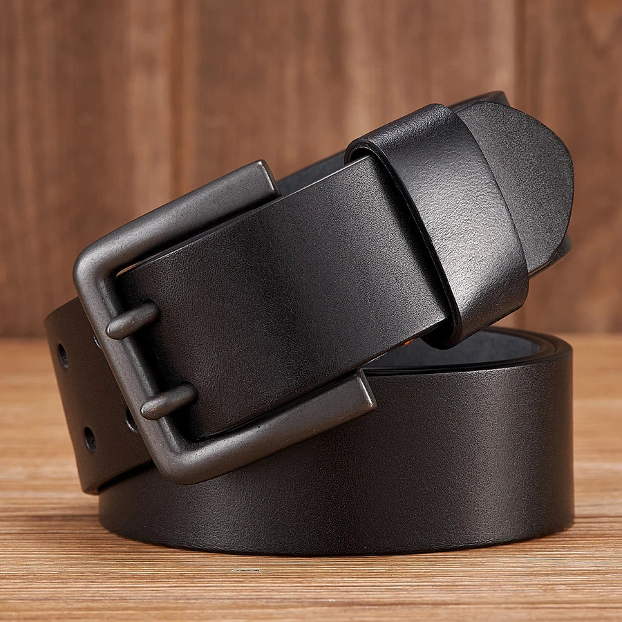 CowLost | 4-3cm-thick-high-quality-cowskin-genuine-leather-belt-for-men |2