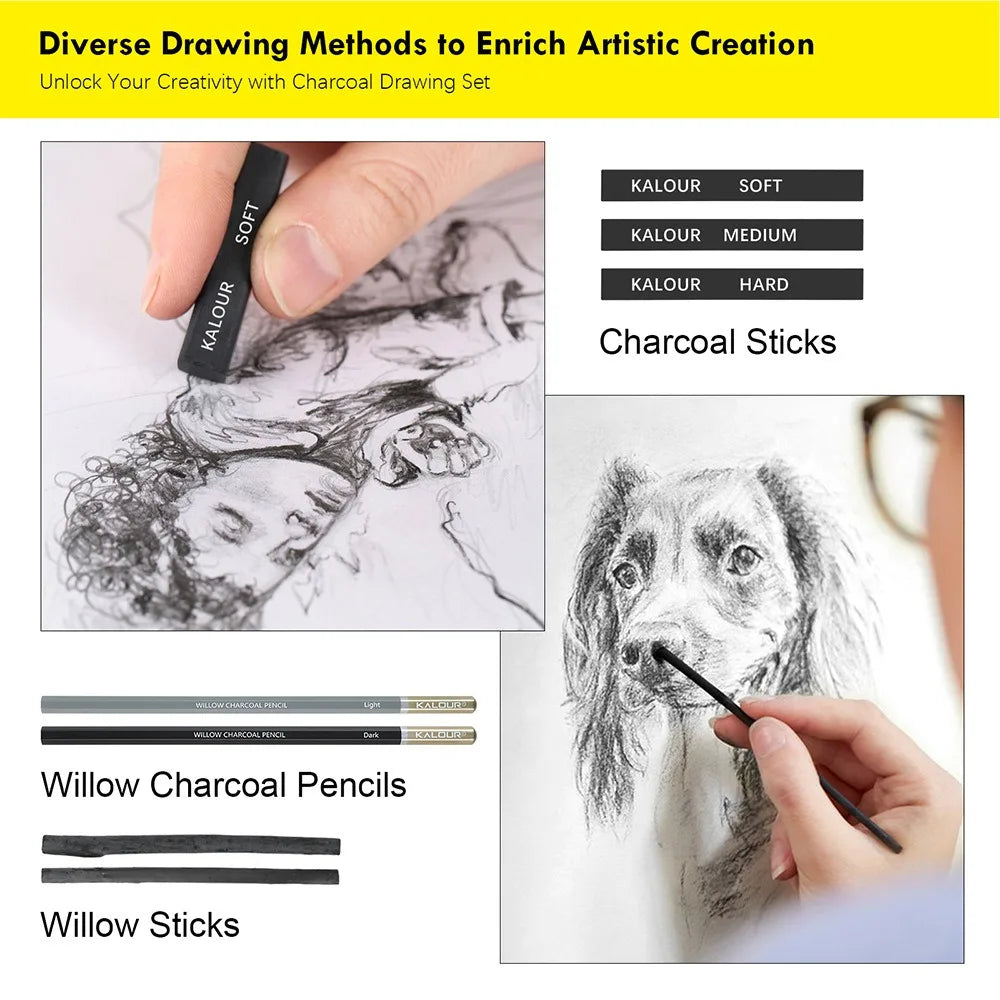 CowLost | product_id-kalour-22-25-36-39-piece-sketch-pencil-set-for-shading-portrait-drawing-smooth-graphite-pencils-for-students-professionals |31