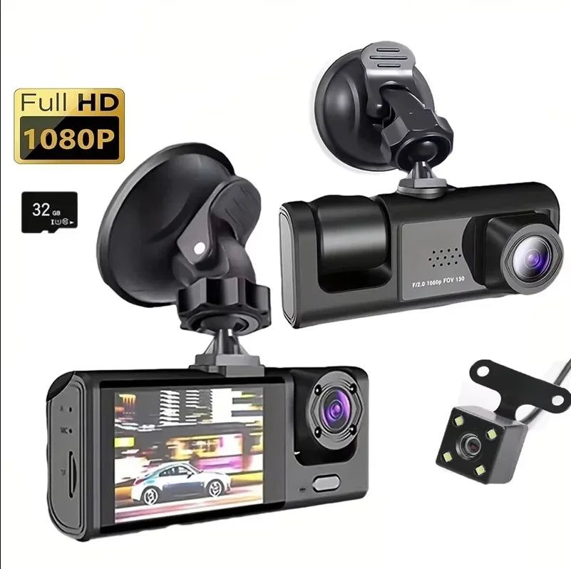 CowLost | product_id-hd-1080p-3-lens-car-dashcam-with-night-vision-dvr-recorder |1