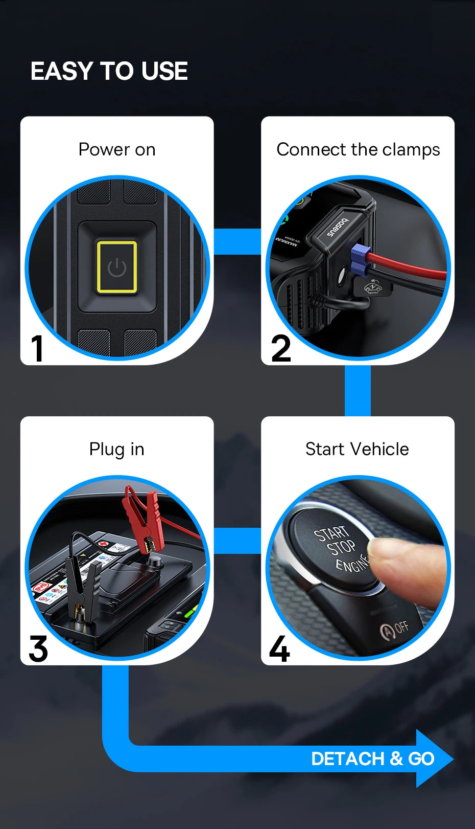 CowLost | baseus-vj1-3000a-car-jump-starter-4-in-1-air-compressor-21600mah-power-bank |16