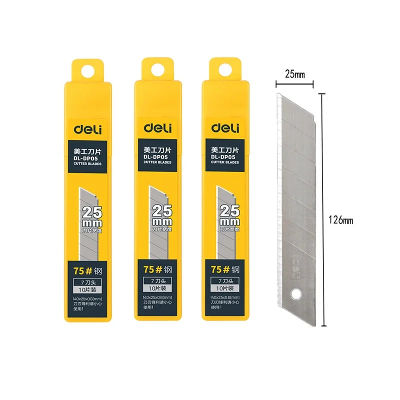CowLost | product_id-deli-large-utility-knife-sk5-double-lock-sharp-blades-25-18mm-for-unpacking-wallpaper |25