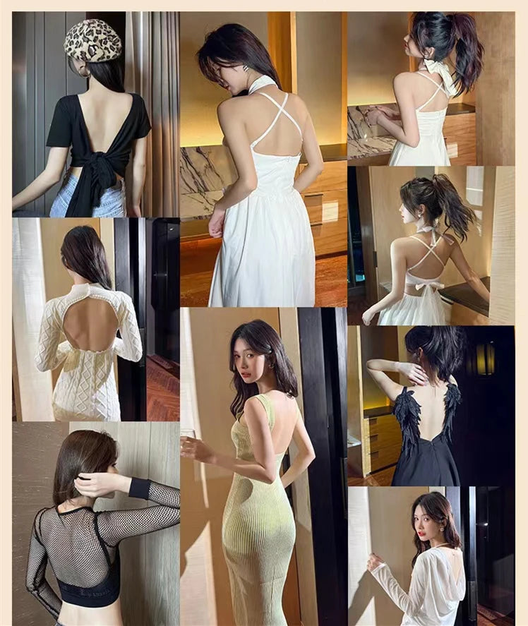 CowLost | product_id-large-seamless-u-shaped-backless-strapless-push-up-bra-for-women |5