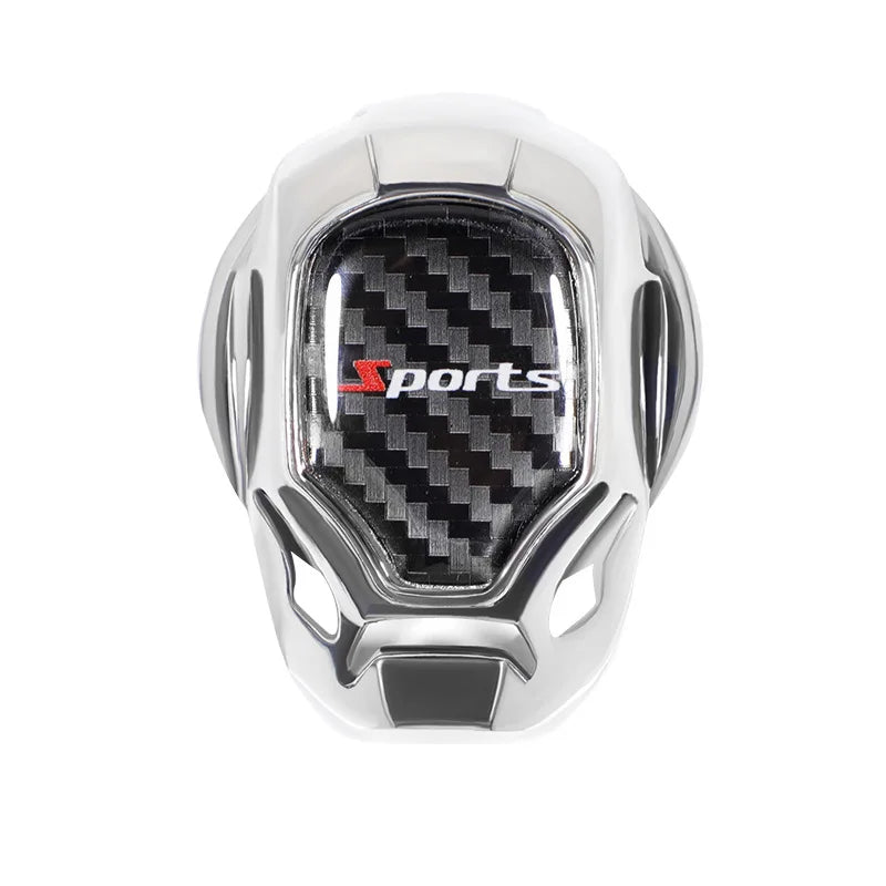 CowLost | 1pc-carbon-fiber-patterned-car-one-key-start-protective-cover-decorative-sticker-for-ignition-switch-button-interior-accessories |7