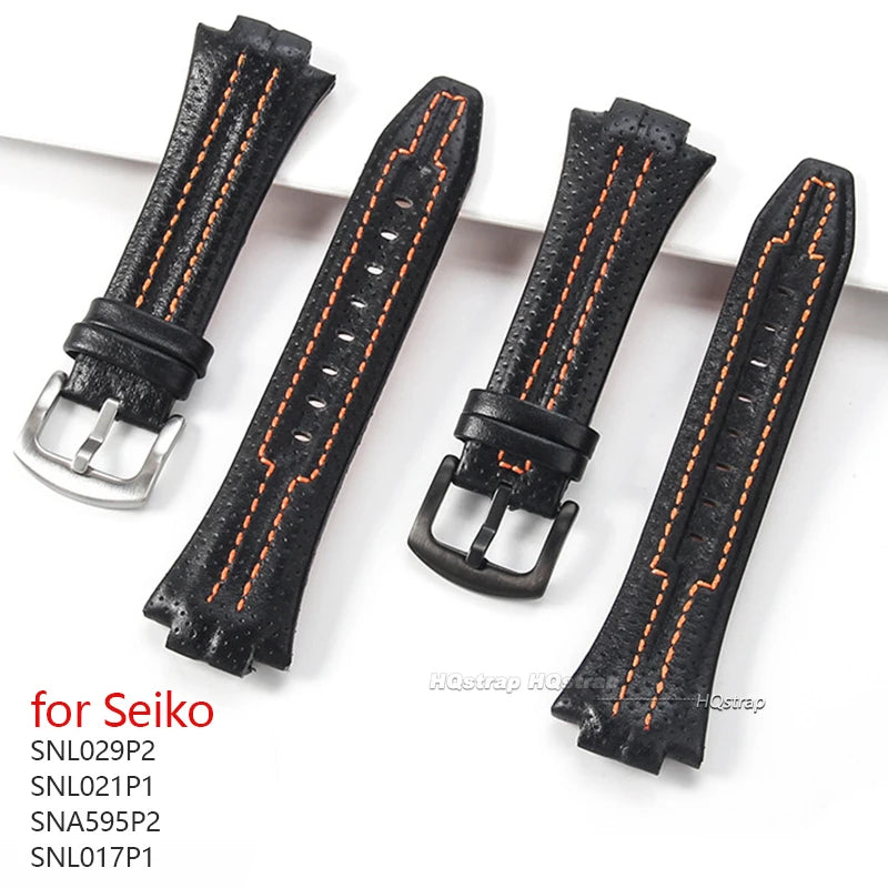 CowLost | product_id-leather-watch-strap-15x27mm-waterproof-for-seiko-snl017p1-snl029p2-sna595p2-snl021p1 |6