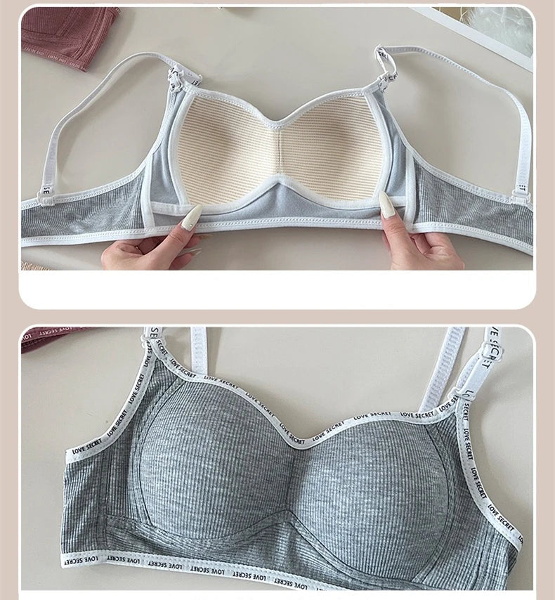 CowLost | product_id-womens-breathable-thin-stainless-steel-support-bra-for-small-breasts |6