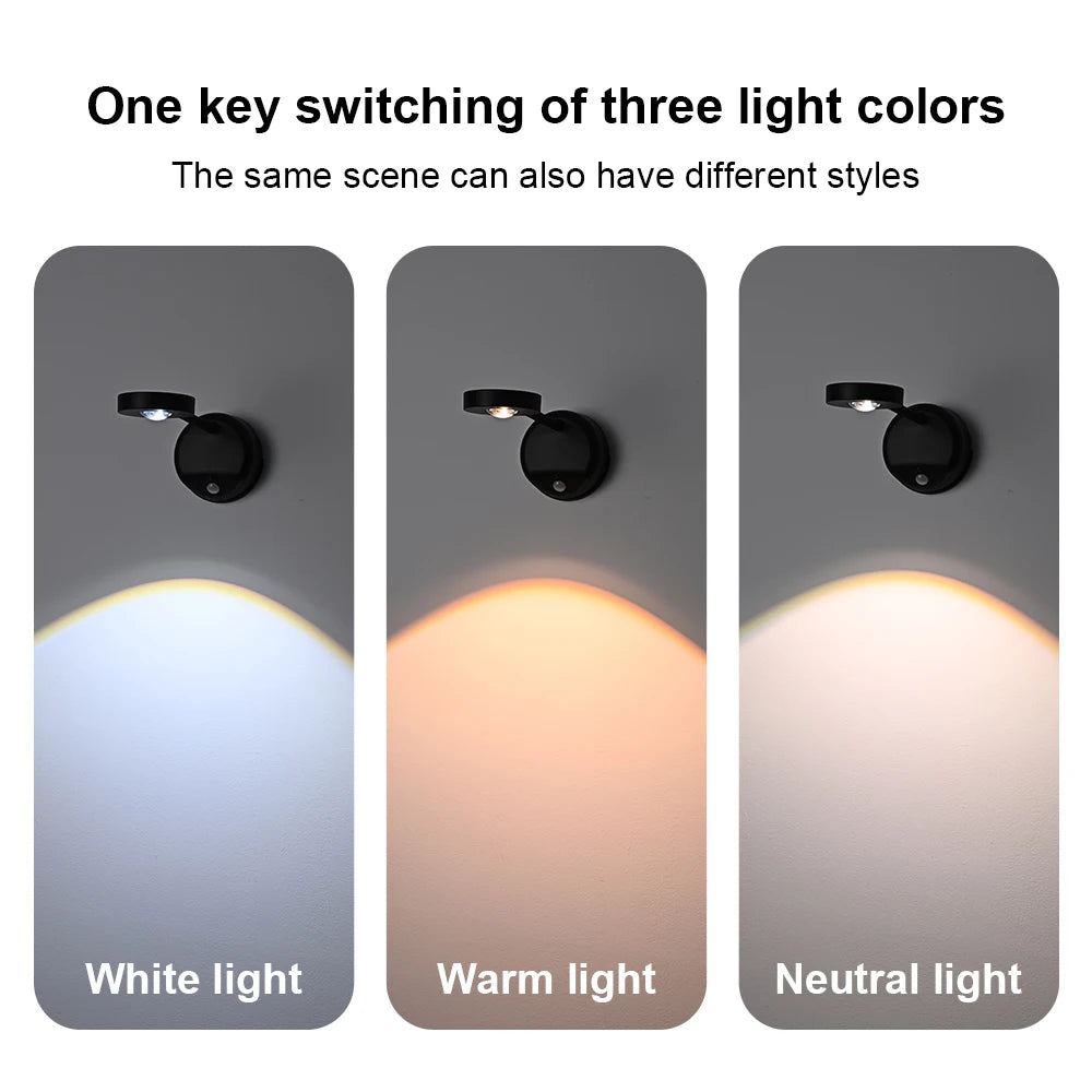 CowLost | product_id-rgb-usb-rechargeable-wireless-human-sensing-dimmable-led-wall-spotlight-for-paintings |8
