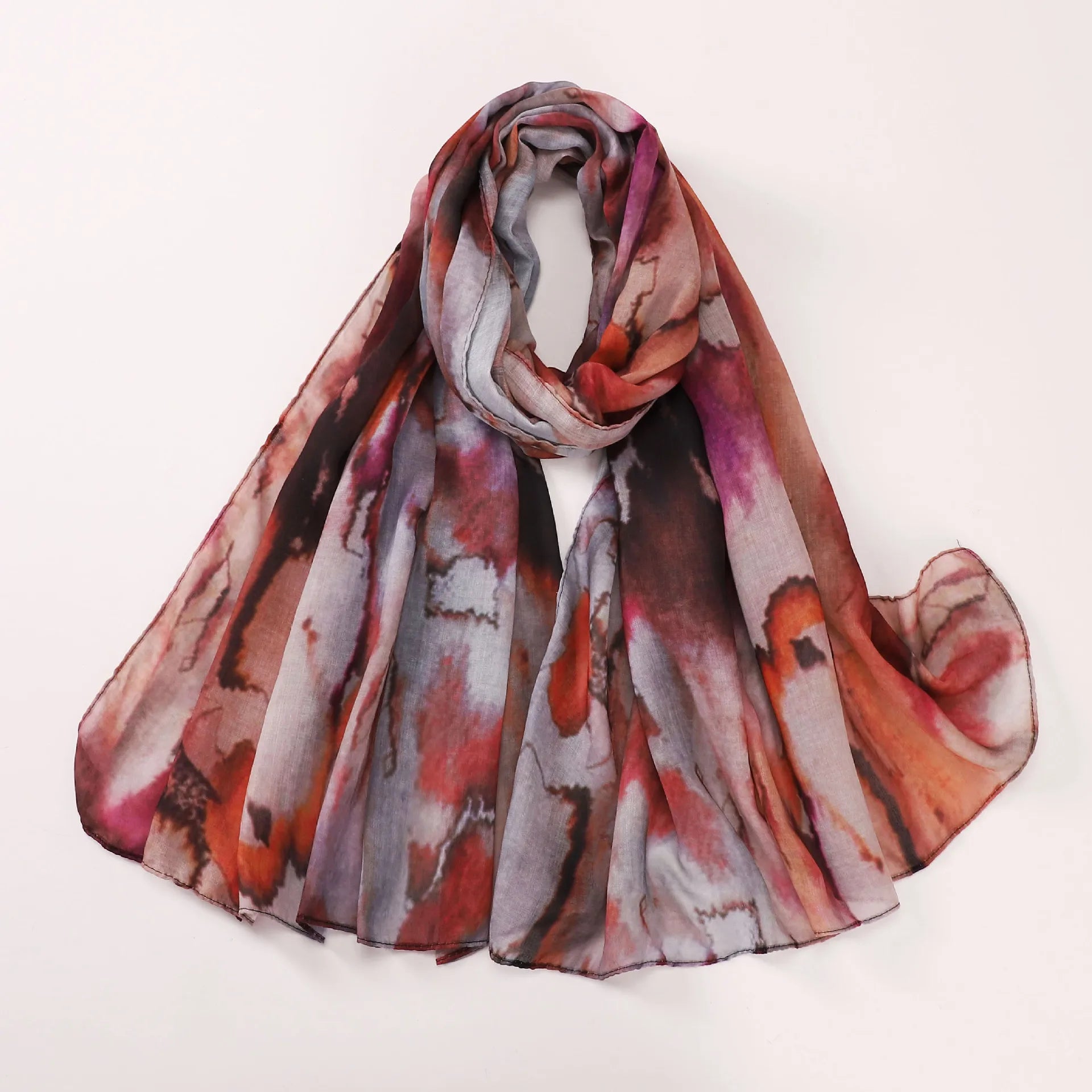 CowLost | bohemian-print-women-watercolor-soft-muslim-hijab |58