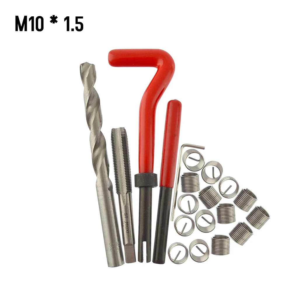 CowLost | product_id-15pcs-metric-helicoil-thread-repair-kit-m5-m14-m12x1-5-for-car-coil-tools |28