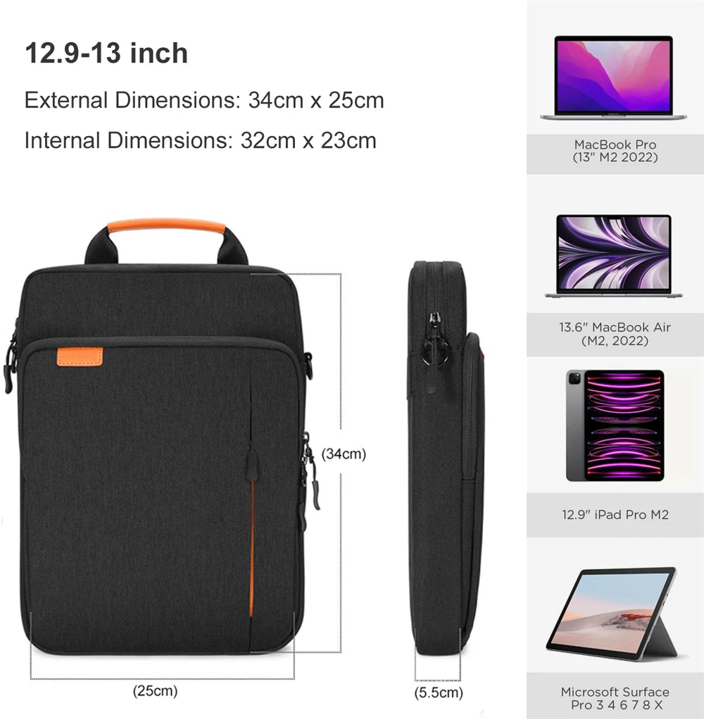 CowLost | emtra-tablet-sleeve-bag-for-ipad-pro-12-9-11-ipad-10th-air-5-4-10-9-10-2-inch-9th-8th-7th-generation |14