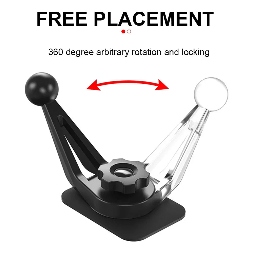 CowLost | product_id-mcgillon-17mm-ball-head-sticky-base-mount-for-mobile-phone-dvr-car-dashboard-desktop-holder |5