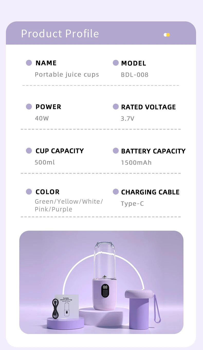 CowLost | product_id-homefish-usb-rechargeable-cordless-mini-blender-juicer-for-smoothies-and-shakes |17