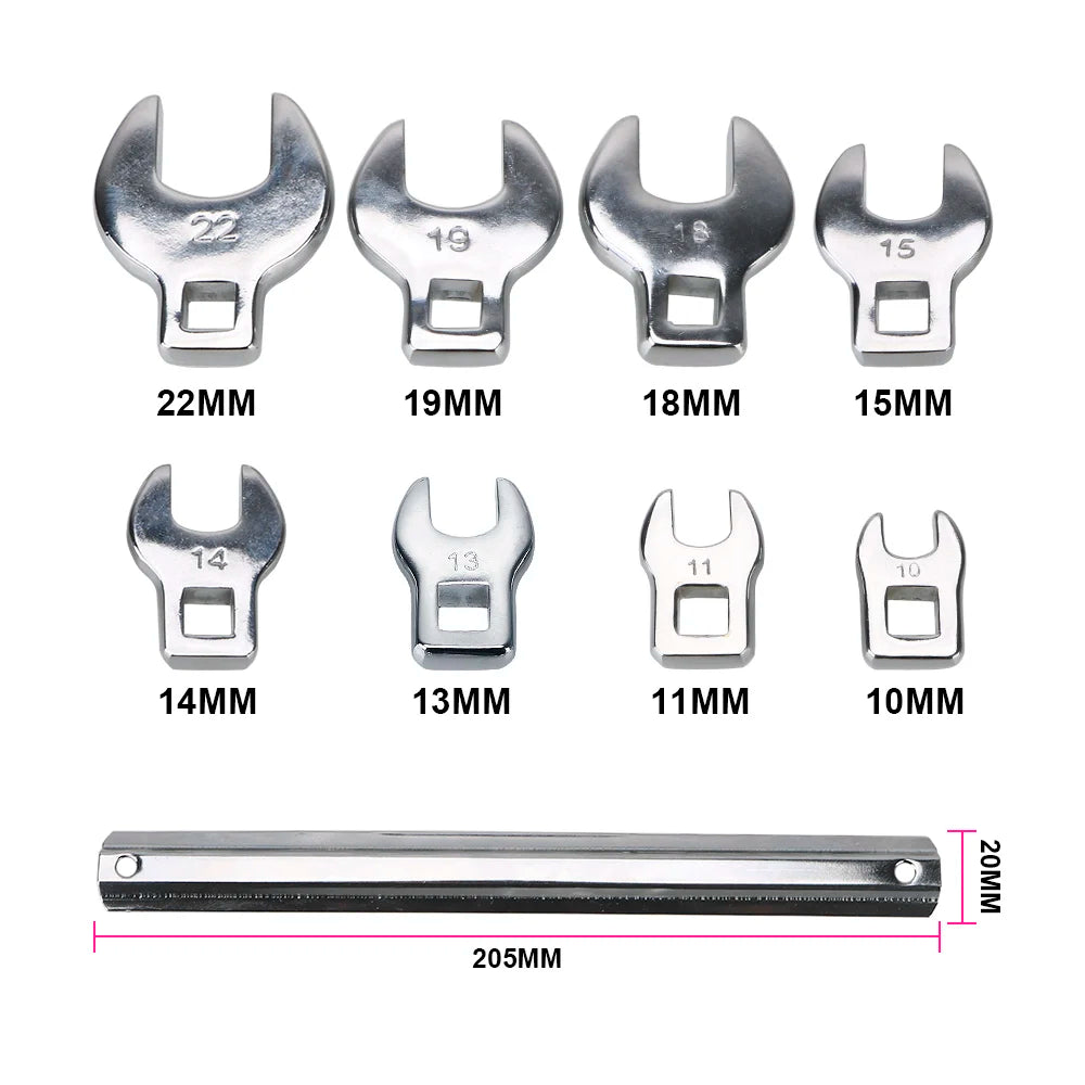 CowLost | product_id-8pcs-3-8-drive-metric-crowfoot-wrench-set-10-22mm-chrome-plated-ratchet-heads |9