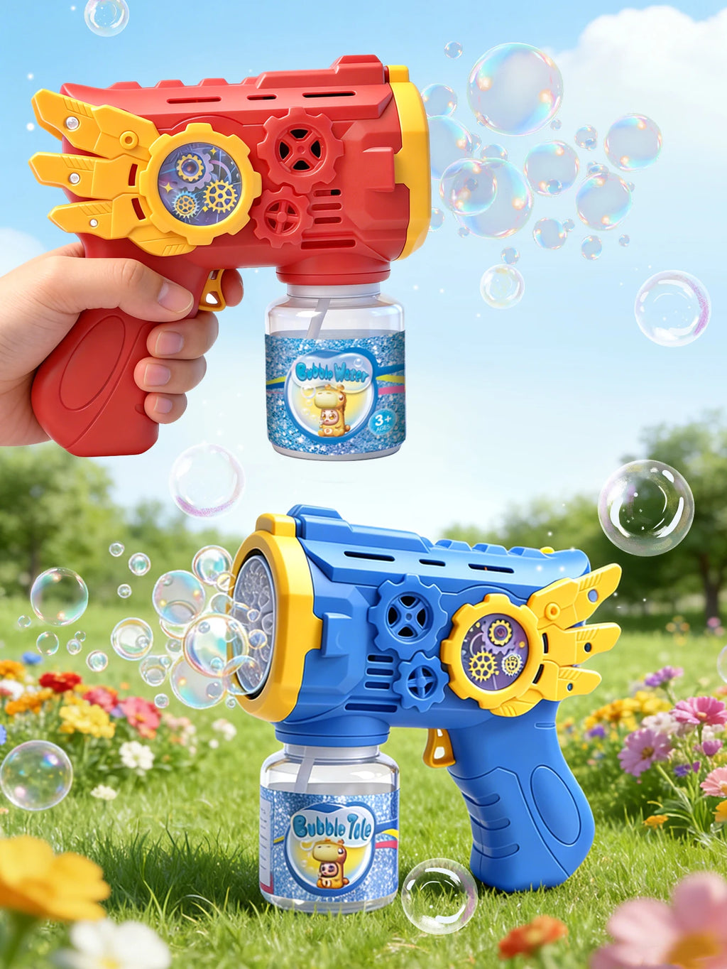 CowLost | product_id-electric-bubble-gun-toy-for-kids-handheld-automatic-outdoor-summer-gift-no-bubble-liquid |15