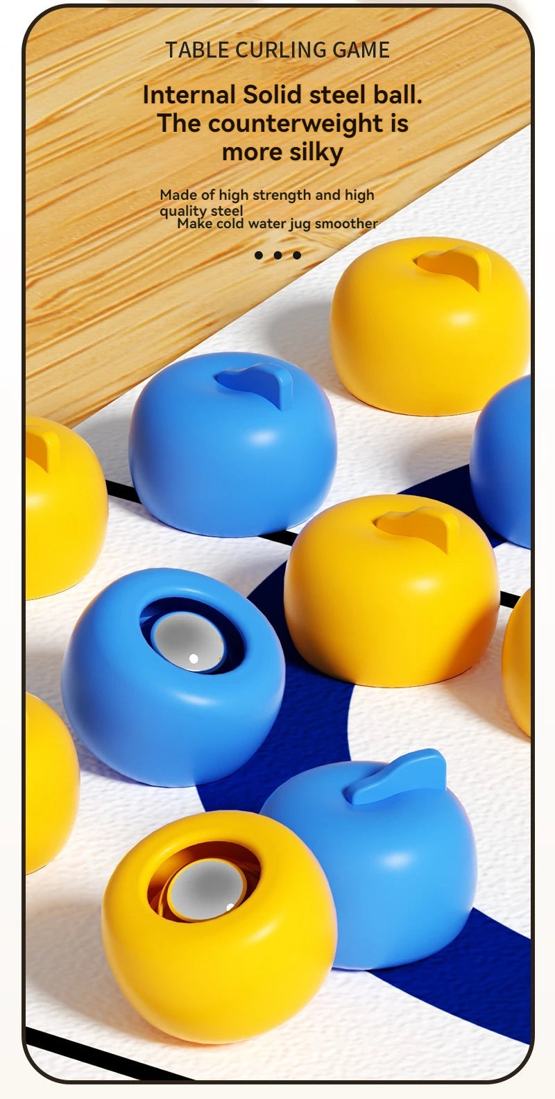 CowLost | product_id-tabletop-curling-game-with-8-16-rollers-shuffleboard-pucks-for-family-fun-and-parties |10