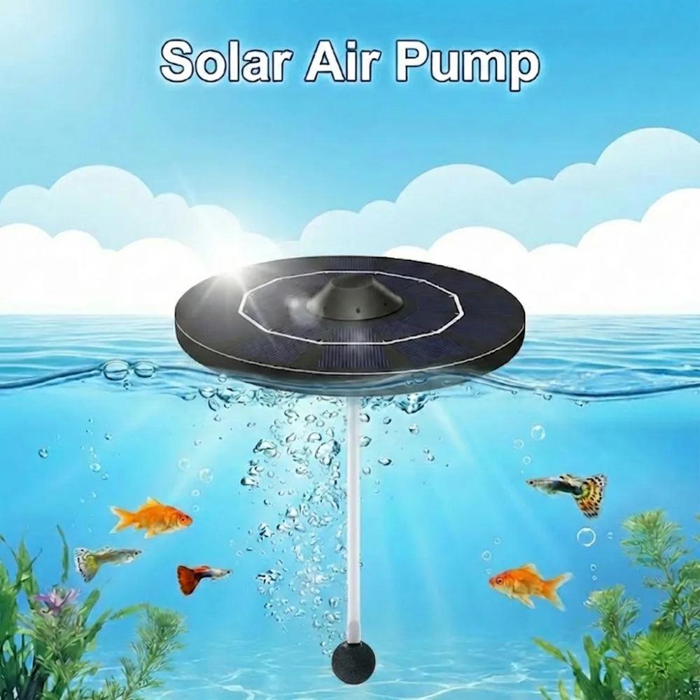 CowLost | product_id-2-5w-solar-floating-pond-air-pump-oxygenator-for-aquarium-fish-tank |1