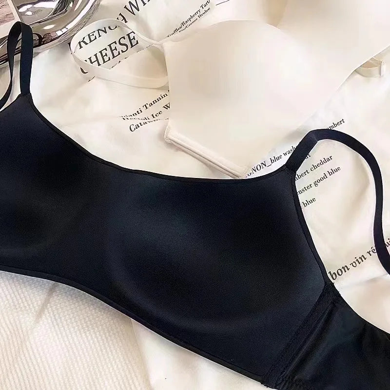 CowLost | thin-one-piece-seamless-underwear-womens-small-breasts-gathered-on-the-collection-side-breasts-no-steel-ring-breathable-bra |10
