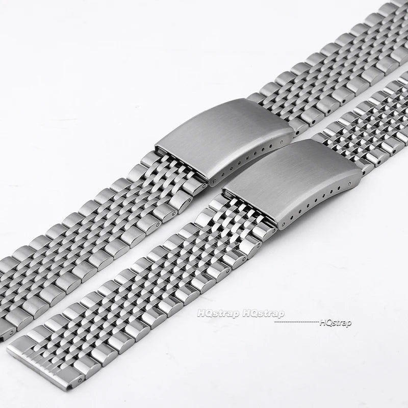 CowLost | product_id-stainless-steel-curved-flat-end-watch-band-18mm-22mm-for-seiko-rolex-polished-matte-strap |10
