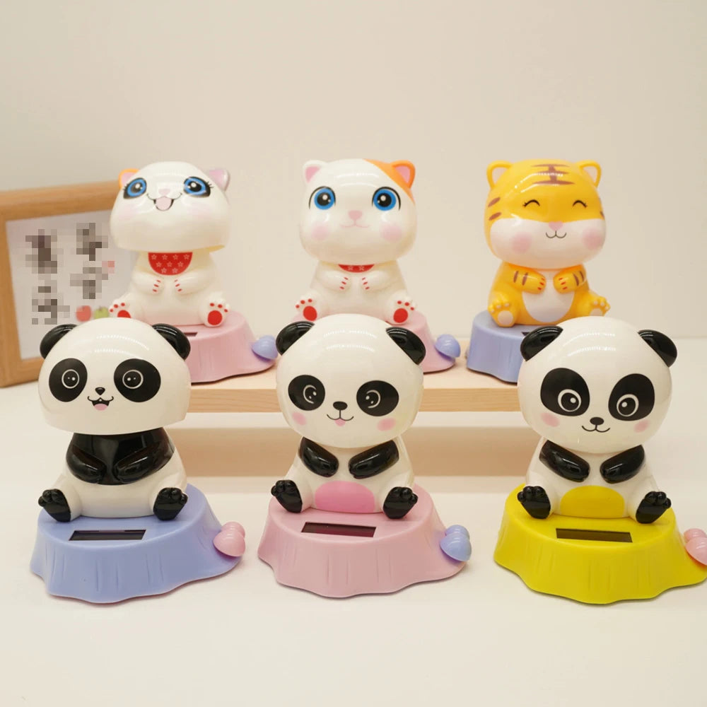 CowLost | product_id-8-solar-powered-cartoon-animal-bobblehead-car-decorations-panda-cat-shapes-gift-set |2