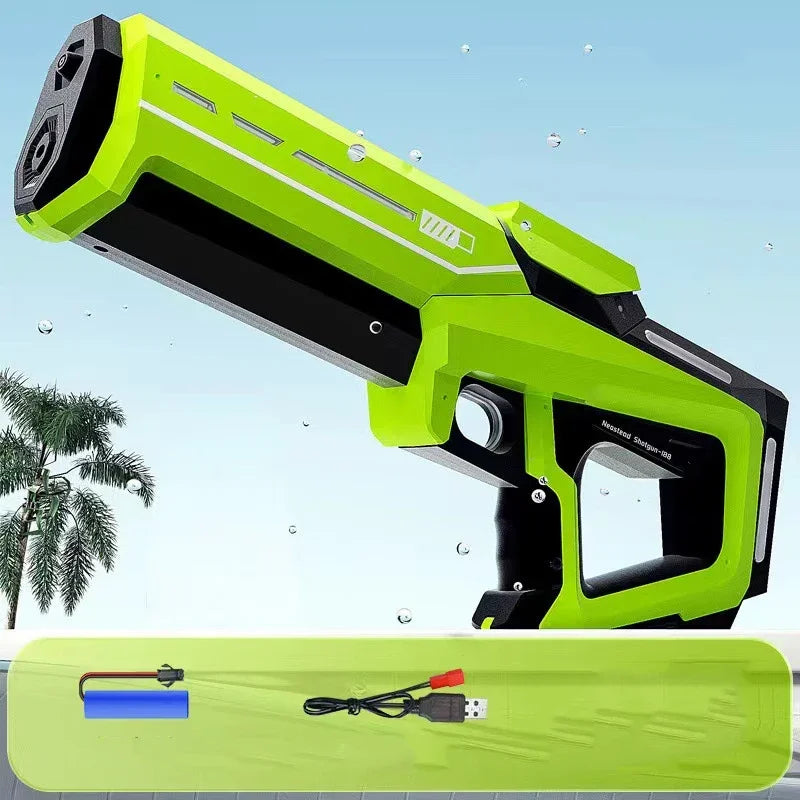 Kids Electric Water Gun Toy Full Automatic Spray for Outdoor Summer Games