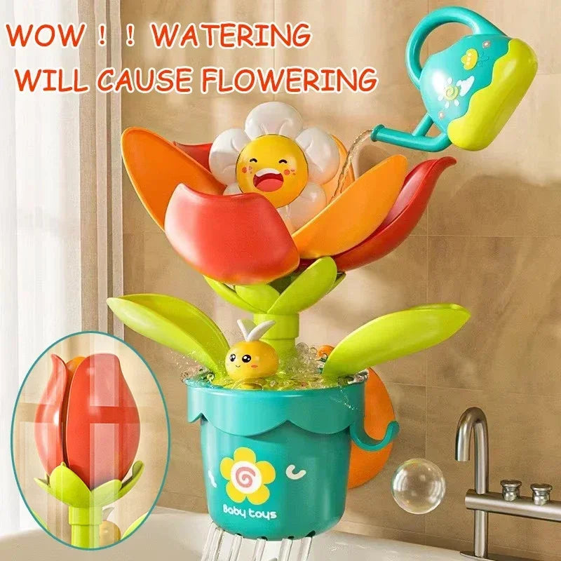 CowLost | product_id-childrens-sunflower-water-spray-bath-toy-fun-shower-sprinkler-gift |4