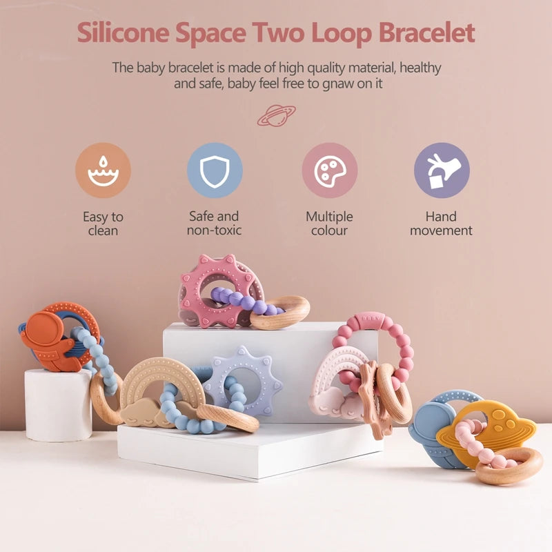 CowLost | baby-transport-accessories-silicone-baby-teether-1pc-food-grade-0-12-months-toy |3