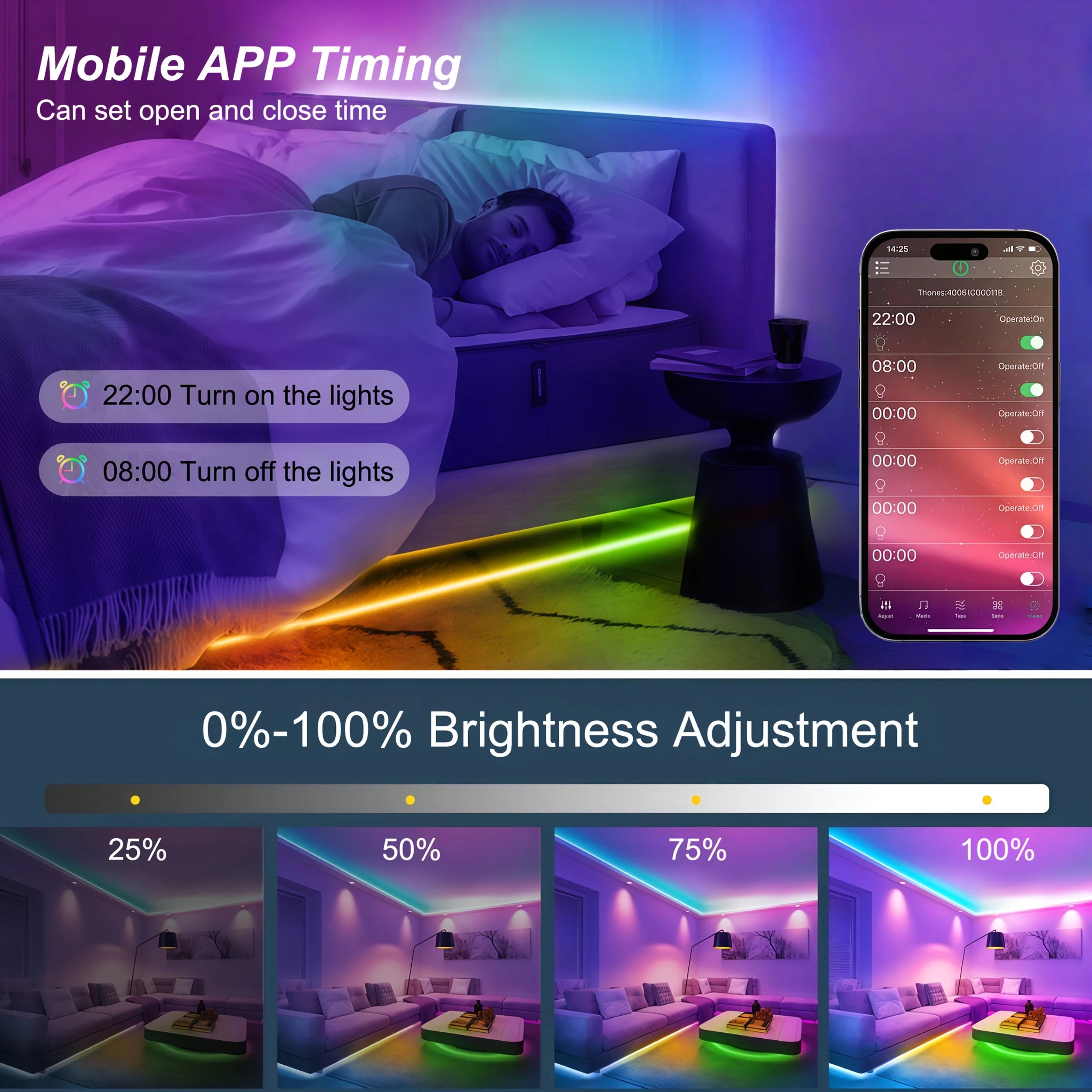 CowLost | light-ropes-strings-product_id-smart-usb-rgb-led-strip-lights-with-app-control-and-music-sync-for-tv-backlight-and-party-decor |2