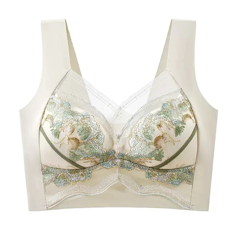 CowLost | product_id-womens-large-embroidered-comfortable-stainless-steel-free-sports-vest-bra |8