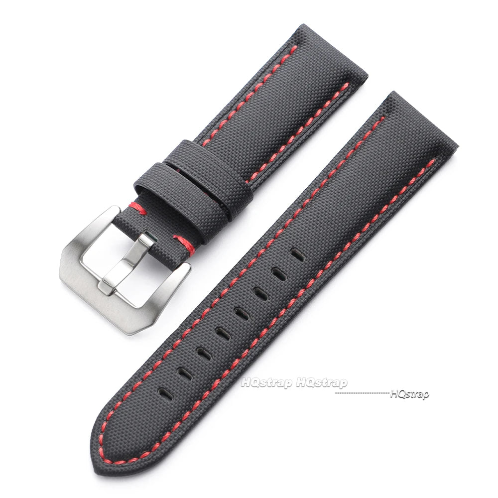 CowLost | 20mm-22mm-24mm-26mm-sailcloth-straps-for-omega-for-panerai-for-seiko-divers-watches-men-women-universal-nylon-leather-watch-band-1 |13