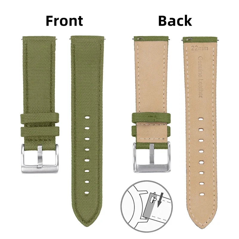 CowLost | product_id-20-22mm-genuine-leather-nylon-quick-release-watch-strap-for-rolex-seiko-huawei |14